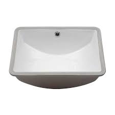 From our traditional pedestal sinks to our sleek undercounter sinks and. Lordear Porcelain Vanity Sink White Ceramic Undermount Rectangular Bathroom Sink With Overflow Drain 18 In X 14 In In The Bathroom Sinks Department At Lowes Com