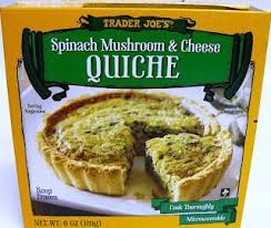 Meal Survivor Trader Joe S Spinach Mushroom Cheese Quiche Cheese Quiche Spinach Stuffed Mushrooms Stuffed Mushrooms