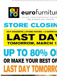 Eurofurniture talks to leading italian furniture makers on the phone. Euro Furniture Get You Dream Sofa At The Store Closing Sale Up To 70 Off Milled