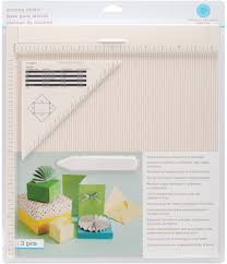 Measurements for this box are: Martha Stewart Crafts Scoring Board And Envelope Tool Amazon Com
