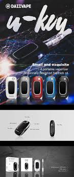 Dazzvape u key cbd vape pen battery with variable voltage function. Buy Authentic Dazzvape Ukey Vaporizer Built In Battery Mod White