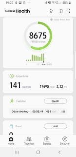 Check the connections to other apps and trackers to make . S Health Galaxy Watch Activity Calories Too High Samsung Community
