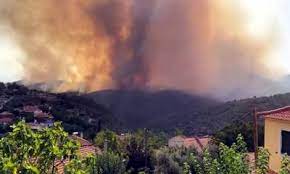 Οικισμοί έχουν εκκενωθεί και η ανησυχία των κατοίκων είναι μεγάλη. Oorejbgav8y7rm