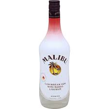 Un ron de coco con un 35. Malibu Rum Caribbean With Mango Liqueur Liquor Price Cutter