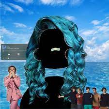N (9aniac) on we heart it, your everyday app to get lost in what you love. Harry Styles One Direction Blue Hair Icon Pfp Icon Hair Icon Profile Picture