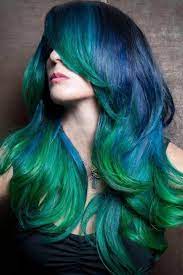 But not content sticking to just one colour, she channelled harley quinn with this curly blue/green ponytail. 41 Ethereal Looks With Blue Hair Lovehairstyles Com Hair Styles Hair Color Blue Hair Color Purple