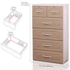 But i ordered a black dresser and received white. Furniture Tall Dresser Chest On Wheels Creamy White Plastic Large Bedroom Dresser Nafenai 6 Drawer Chest 23 62 L X 15 75 W X 44 49 H Bedroom Furniture