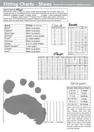 Danskin Shoe Size Chart Bedowntowndaytona Com