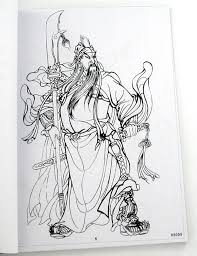 Book Of Chinese Drawings For Various Styles Of Warriors Chinese Drawings Art Warrior Tattoo