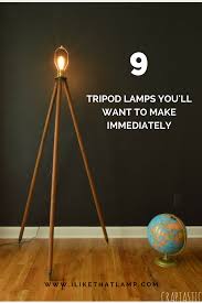 9 Diy Tripod Lamps You Ll Want To Make Immediately In 2020 Tripod Lamp Diy Tripod Lamp