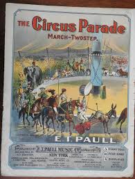 The poster is mounted on linen with the banner. Circus Clowns On Parade Abebooks