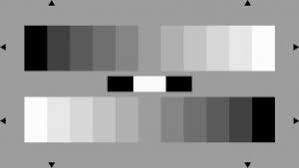 3nh Te165 A Reflective 11 Step Gray Scale Test Chart 16 9