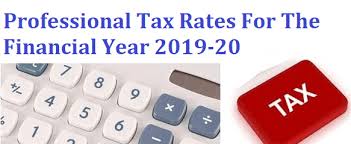 Professional Tax Rates For The Fy 2019 20 Wealthtechspeaks