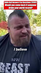 Eddie Hall 500 Kg Rank