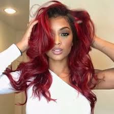 We appreciate all the feedbacks we had over the years of developing wigs and hair products. Shop Wavy Ombre Red Lace Front Wig Dark Root 1b Burgundy Human Hair Front Lace Wig Glueless 130 Density Virgin Hair Wig With Baby Hair Online From Best Lace Front Wigs On Jd Com