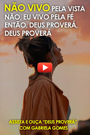 A cantora que foi uma das revelações no ano passado, apresenta sua nova música de trabalho, já disponível nas principais plataformas de streaming. Ouca Deus Provera Gabriela Gomes Deus Provera Letras De Musicas Gospel Deus