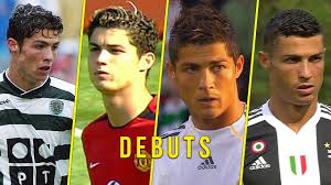 Cristiano ronaldo debuts for sporting, manchester united, real madrid, juventus & portugal. Cristiano Ronaldo Debuts For Sporting Manchester United Real Madrid Juventus Portugal Youtube