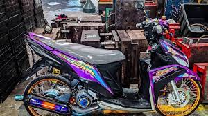 Maybe you would like to learn more about one of these? Modifikasi Mio M3 125 Thailook And Babylook Style Youtube
