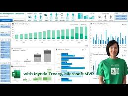 Interactive Excel Hr Dashboard Free Download Youtube In 2020 Interactive Excel Workbook