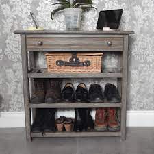 Console Table With Drawer And 3 Shelves Console Table Hallway Narrow Table Shoe Shelf Sh Narrow Console Table Console Table With Drawers Hallway Furniture