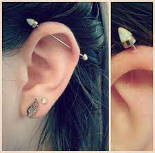 Love Is The Warmest Colour Body Jewelry Piercing Industrial Piercing Jewelry Body Jewelry