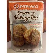 Since the first popeyes was founded as chicken on the run in 1972, popeyes has done its best to stay on the cutting edge of fast food. Popeye S Buttermilk Biscuit Baking Mix Review Discuss Cooking Cooking Forums