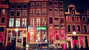 The Red Light District Of Amsterdam In One Picture Window Brothels Hotels Bars And The Salvation Army All Located On The Oudezijds Achterburgwal Coffeeshops