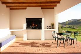 Longlands Cottage Braai Area Built In Braai Outside Room Outdoor Living Space