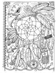 Christmas coloring pages for adults. Animal Spirit Dreamcatchers Coloring Fun For All Ages Dream Catcher Coloring Pages Mandala Coloring Pages Animal Coloring Pages