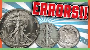 Rare Walking Liberty Half Dollars Worth Money Error Coins