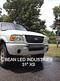 A Ford Ranger With A 31 Xtreme Series Led Light Bar From Bean Led Industries Lifted Trucks Ford Ranger Led Light Bars