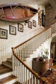 Inside A Cabin Where Time Stands Still Rustic Lake Houses Lakehouse Decor Stairway Decorating