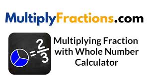 A mathematical operation where the numerator and the denominator are divided by their greatest common factor. Multiplying Fractions With Whole Numbers Calculator Multiplyfractions Com