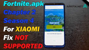 This download also gives you a path to purchase. Fortnite Apk Chapter 2 Season 4 For Xiaom Ifix Not Supported Apk Fix