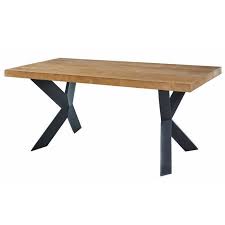 Platon Table A Manger De 6 A 8 Personnes Style Industriel Pas Cher Table A Manger Cdiscount Table A Manger Decoration Maison Table A Manger Metal