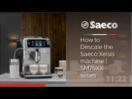 Top saeco decalcifiers for espresso machines regular descaling of the coffee machine is necessary for optimal performance. Saeco Xelsis How To Descale The Saeco Xelsis Machine Sm76xx Series Youtube