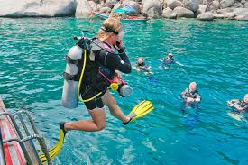 Padi Master Scuba Diver At Underwater Vision In Utila Honduras