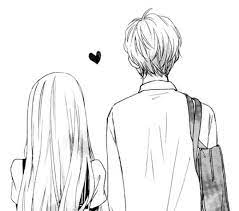 Cute anime love drawings anime couple drawing by on deviantart. Pin On Drawings Of Cute Couples