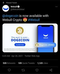Click on the more button. Is Dogecoin Traded On Webull