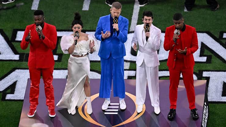 CFP championship national anthem: Pentatonix draws (mostly) positive social  media reactions | Sporting News