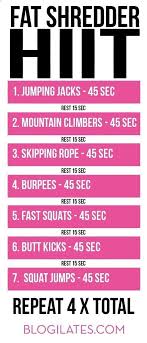 Hiit Cardio Workout Pop Pilates Hiit Cardio Hiit Workout