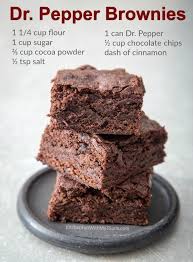 Dr Pepper Brownies Stuffed Peppers Desserts Brownie Recipes