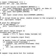Pdf) Writing Cgi Scripts In Tcl