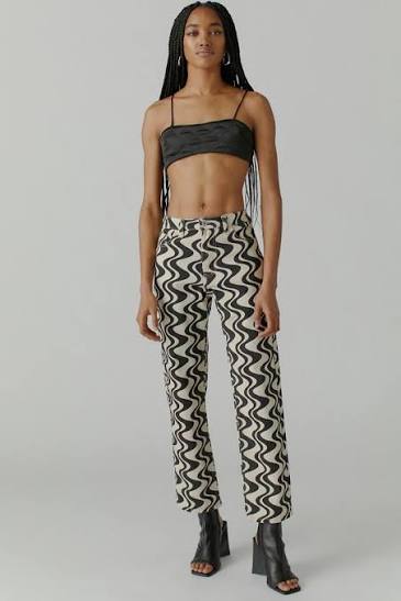 Mandinga Wave Print Jean | Urban Outfitters