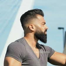 You want to grow out your beard and trim the sides and mustache so they remain fairly short. Short Hairstyles For Men Which Are Really Trendy Shorthairstylesformen Mens Hairstyles Short Beard Haircut Beard Fade