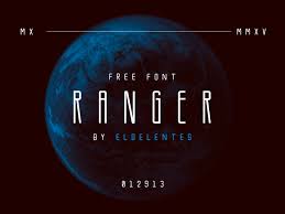 Ranger Free Font by Eduardo Higareda