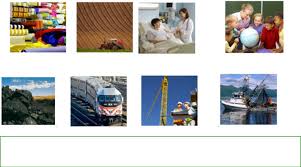 Involves the retrieval and production of raw materials, such as corn, coal, wood and iron. Economic Sectors Worksheets Pdf Txt