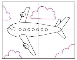 How To Draw An Airplane Art Projects For Kids How to draw police helicopter at home. how to draw an airplane art projects