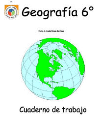 Atlas de geografía del mundo. Cuaderno De Trabajo De Geografia De 6 De Primaria Material Educativo