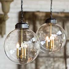Regina Andrew Large Glass Globe Pendant Lamp Large Globe Pendant Light Globe Pendant Light Glass Globe Pendant
